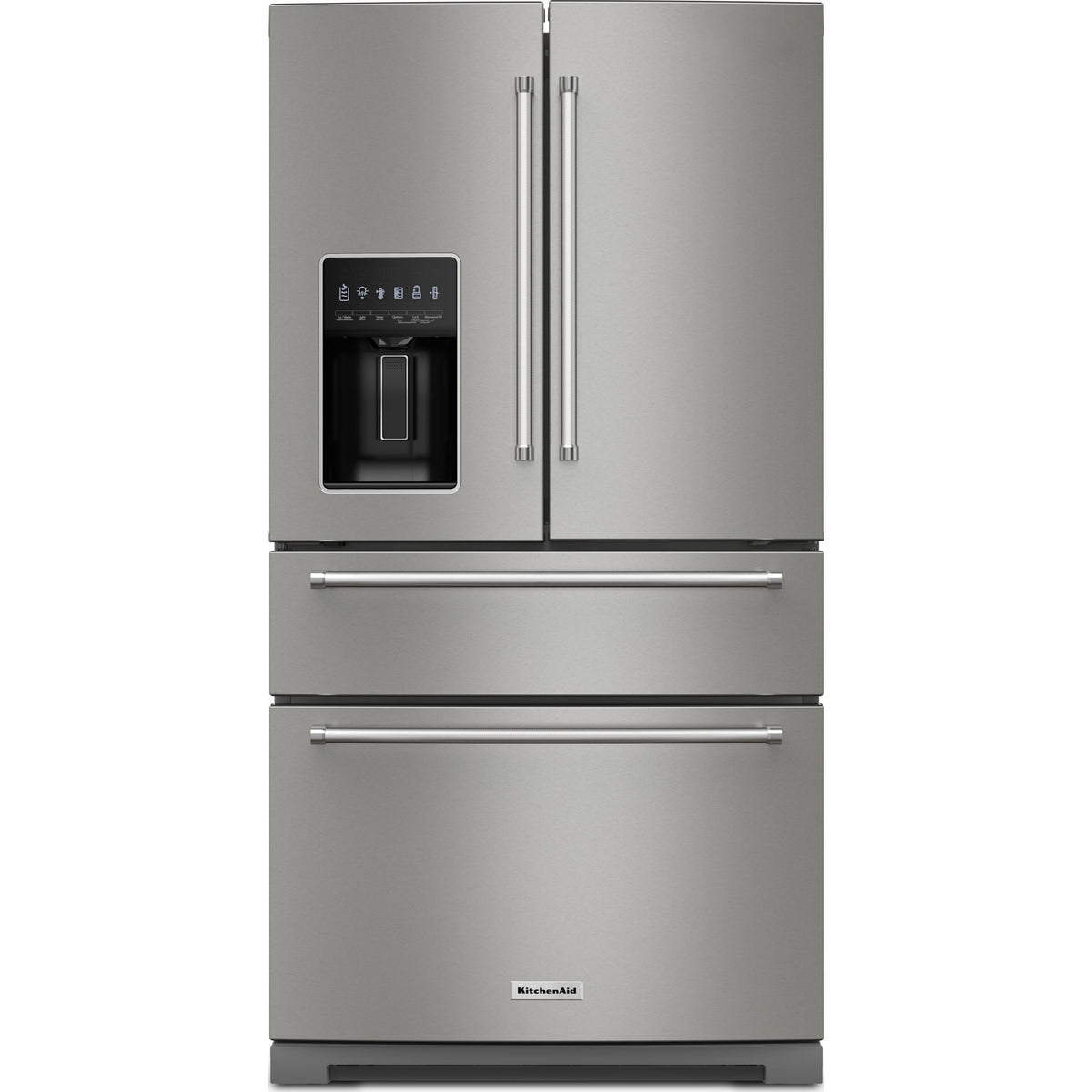 Kitchenaid French Door Fridge (krmf536rps) - Printshield Stainless 